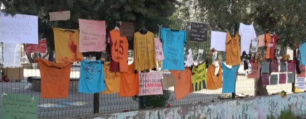 9 kişinin hayatını kaybettiği Ayser Çalık Ortaokulu'nda sessiz 23 Nisan