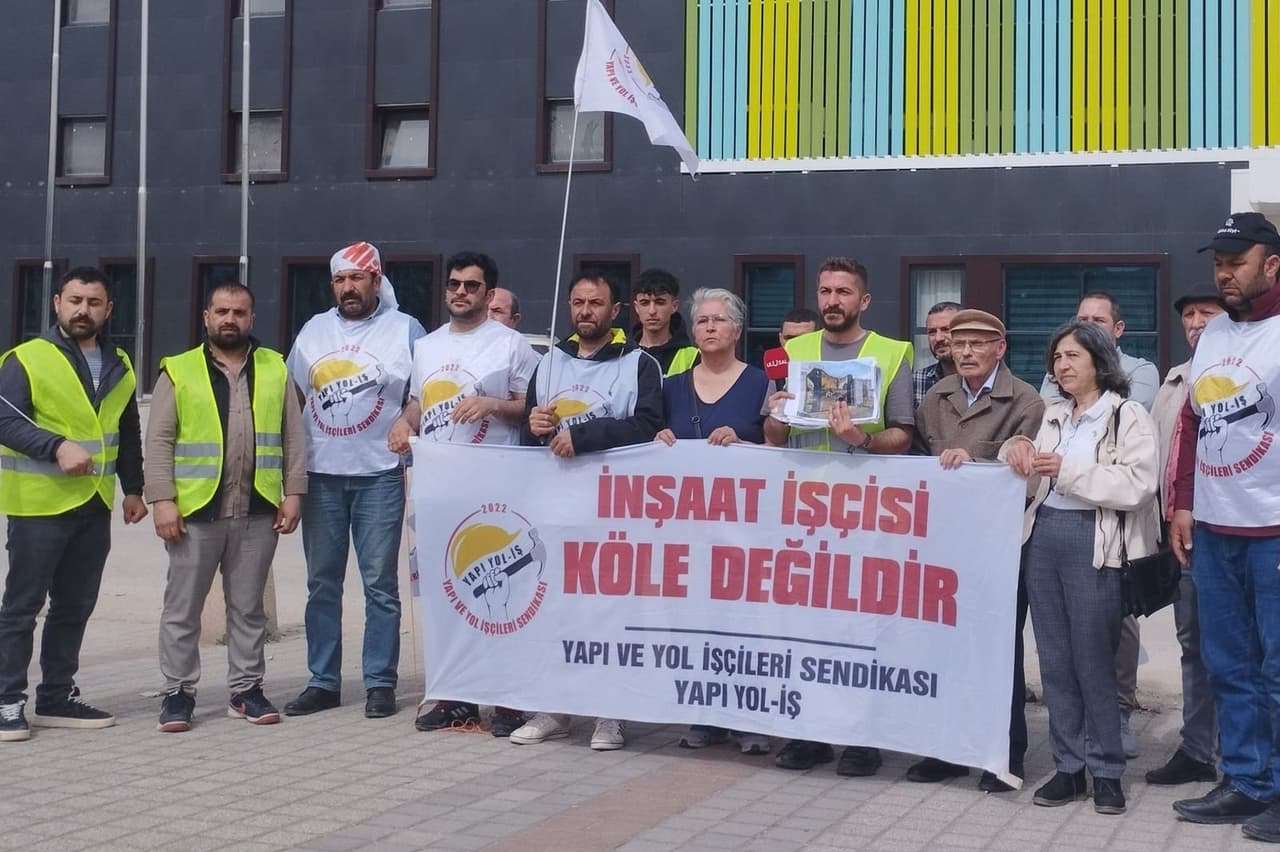 Bursa'da İnşaat İşçilerinin Ödenmeyen Maaş İsyanı Büyüyor
