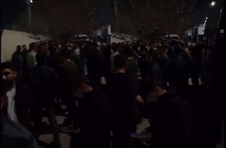 Antep'te Ünal Sentetik İşçilerinden Bayram Öncesi İş Bırakma Eylemi