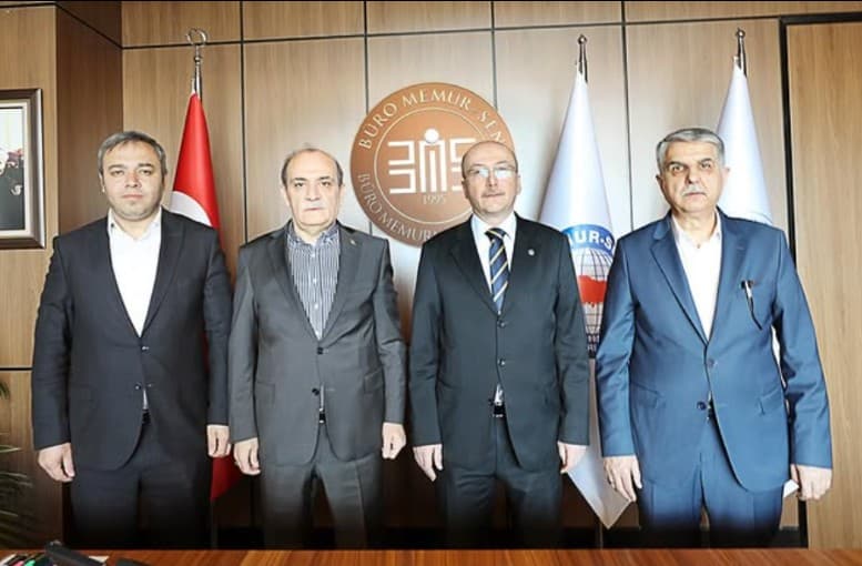 DMO Genel Müdürü Şinasi Candan, Büro Memur-Sen Genel Merkezi’ni Ziyaret Etti