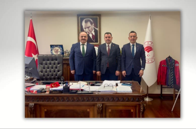 Türk Tarım Orman-Sen, Destek Hizmetleri Başkanlığı’nı Ziyaret Etti