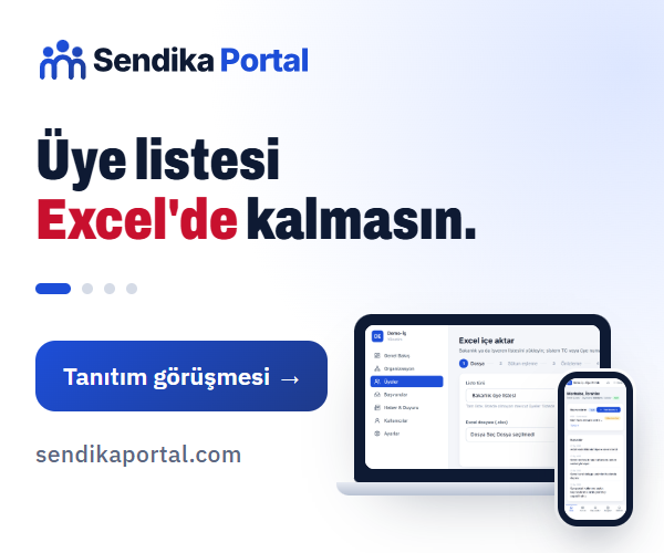 Sendika Portal — sendikalar için yönetim sistemi