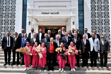 Yozgat Valisi Özkan'ı ziyaret
