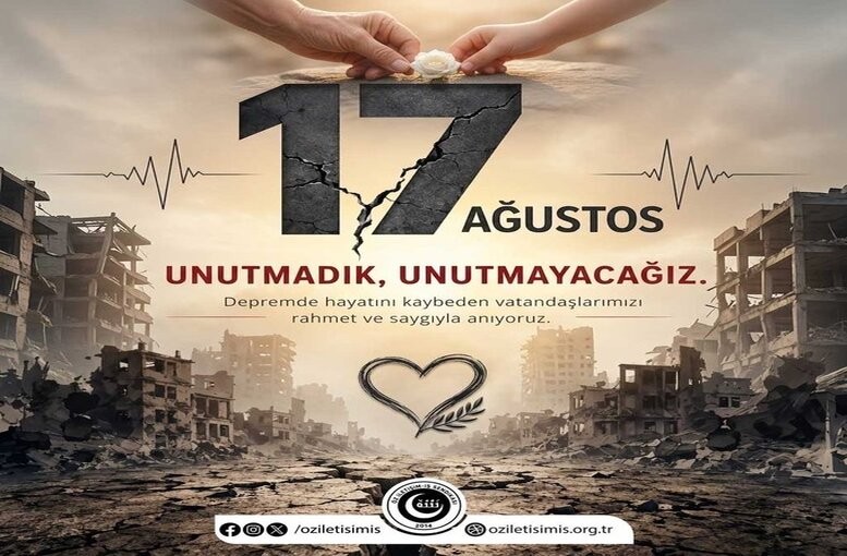 17 Ağustos Marmara Depremi'nin 27. Yılında Sendikalardan Ortak Çağrı: "Deprem Değil Tedbirsizlik Öldürür!"