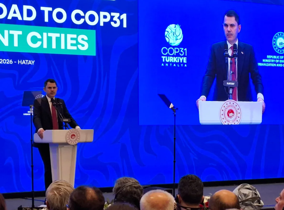At the “Resilient Cities” panel held in Hatay, Environment, Urbanization and Climate Change Minister Murat Kurum emphasized climate resilience, sustainable urbanization, and post-earthquake reconstruction efforts.