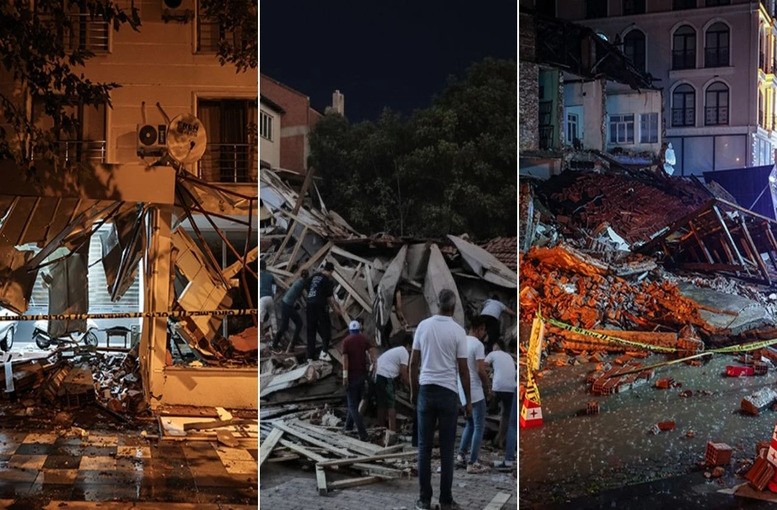 Balıkesir Sındırgı’da 6,1 Büyüklüğünde Deprem: Can Kaybı Yok, Eski Hasarlı Binalar Yıkıldı