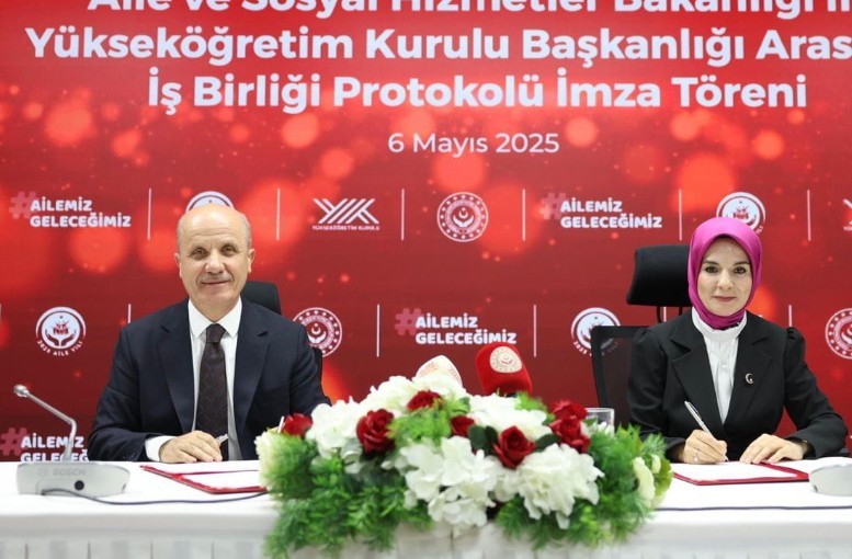 Collaboration for Women-Friendly Campuses and Inclusive Education: Protocol Signed Between the Ministry of Family and YÖK