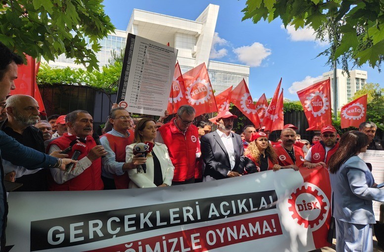DİSK Rebels Against TÜİK's Inflation Figures: "Implement Court Rulings, Don't Play With Our Livelihoods!"