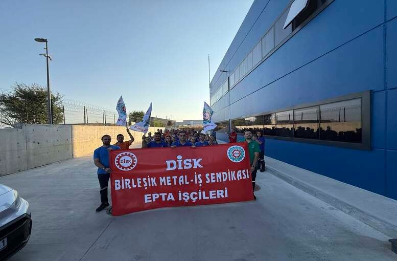 EPTA İstanbul’da Toplu İş Sözleşmesi Masada Kaldı: Birleşik Metal-İş Üyesi İşçilerden Uyarı Eylemi!