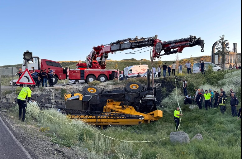 Erzurum'da Vincin Altında Kalan İşçi Hayatını Kaybetti