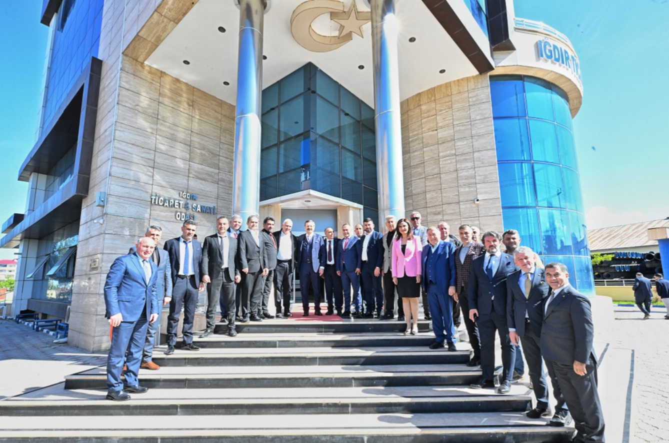 Hisarcıklıoğlu Iğdır TSO’yu ziyaret etti