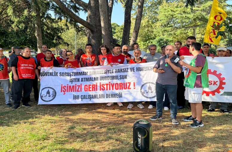 İBB Ağaç AŞ İşçilerinden Eyleme 'İyi Niyet' Arası: Yönetimle Yapılan Görüşmelerde Olumlu Gelişme