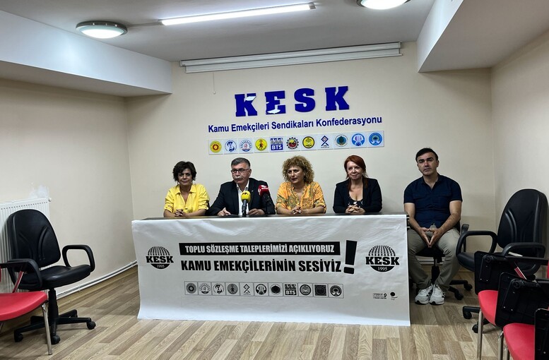 KESK to Erect 'Alternative Collective Bargaining Table' in Front of Labor Ministry, Demanding Strike Right and Fair Wages for Public Employees