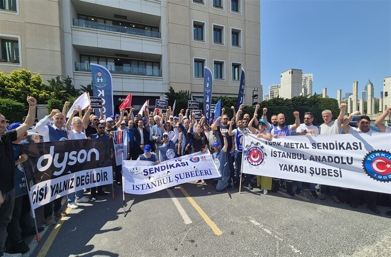 Koop-İş to Dyson: "End the Illegality!" - Union Struggle to Continue Until Collective Bargaining Victory