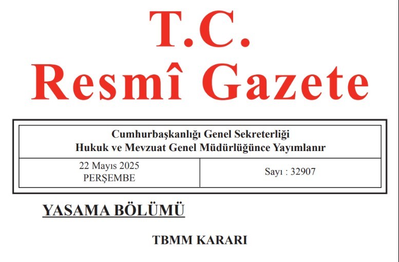 May 22, 2025 Official Gazette Published: Wide-Ranging Regulations from Judiciary to Exports Now in Force