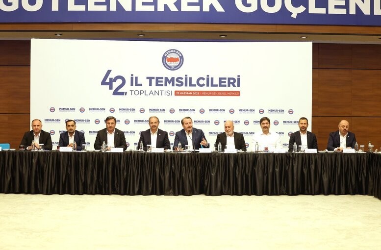 Memur-Sen Holds 42nd Provincial Representatives Meeting Ahead of 8th Term Collective Bargaining