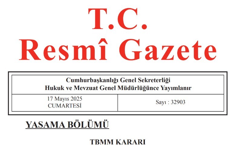 Official Gazette Issue 32903 Published: Commission for Disabled Persons Established, Numerous International Agreements Approved