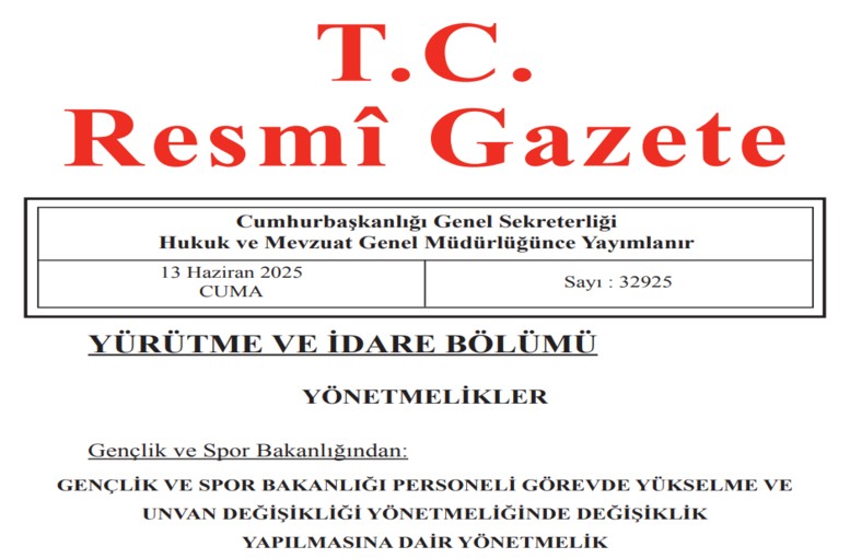 Official Gazette of June 13, 2025, Published: Features Significant Regulations, Communiqués, and a Constitutional Court Decision