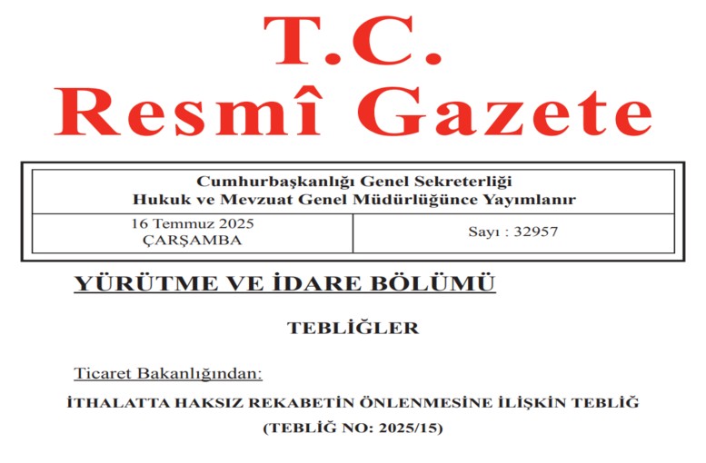 Official Gazette's Agenda: From Preventing Unfair Competition in Imports to Critical Decisions on Sustainability Reporting