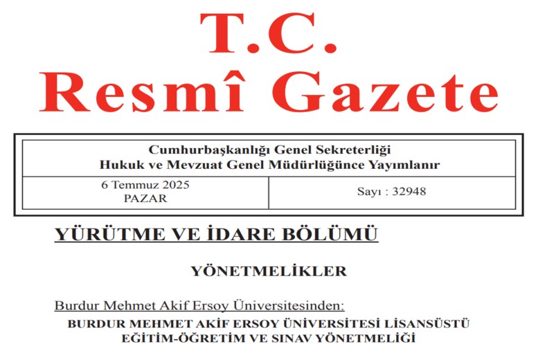 Official Gazette's July 6, 2025 Issue Published: Important Regulations and Decisions in Force