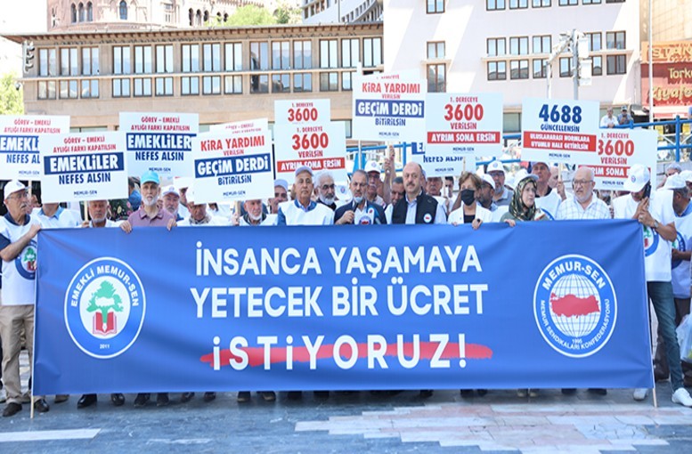 Pensioners' Day Marked by Protest, Not Celebration: Memur-Sen Emphasizes Flat-Rate Pay Demand