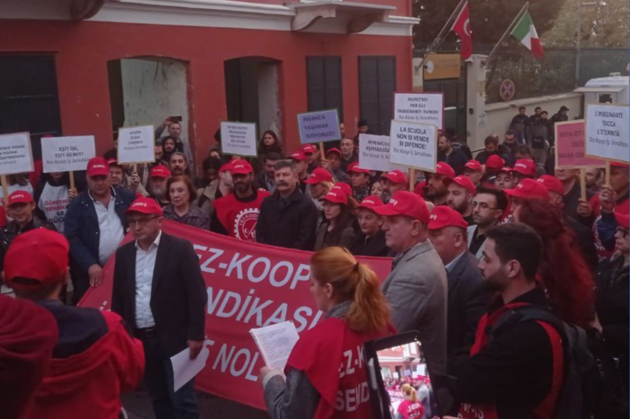 Tez-Koop-İş Sendikası duyurdu: İstanbul Özel İtalyan Lisesi’nde grev kararı