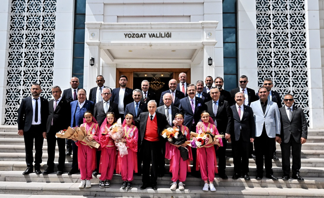 Yozgat Valisi Özkan'ı ziyaret